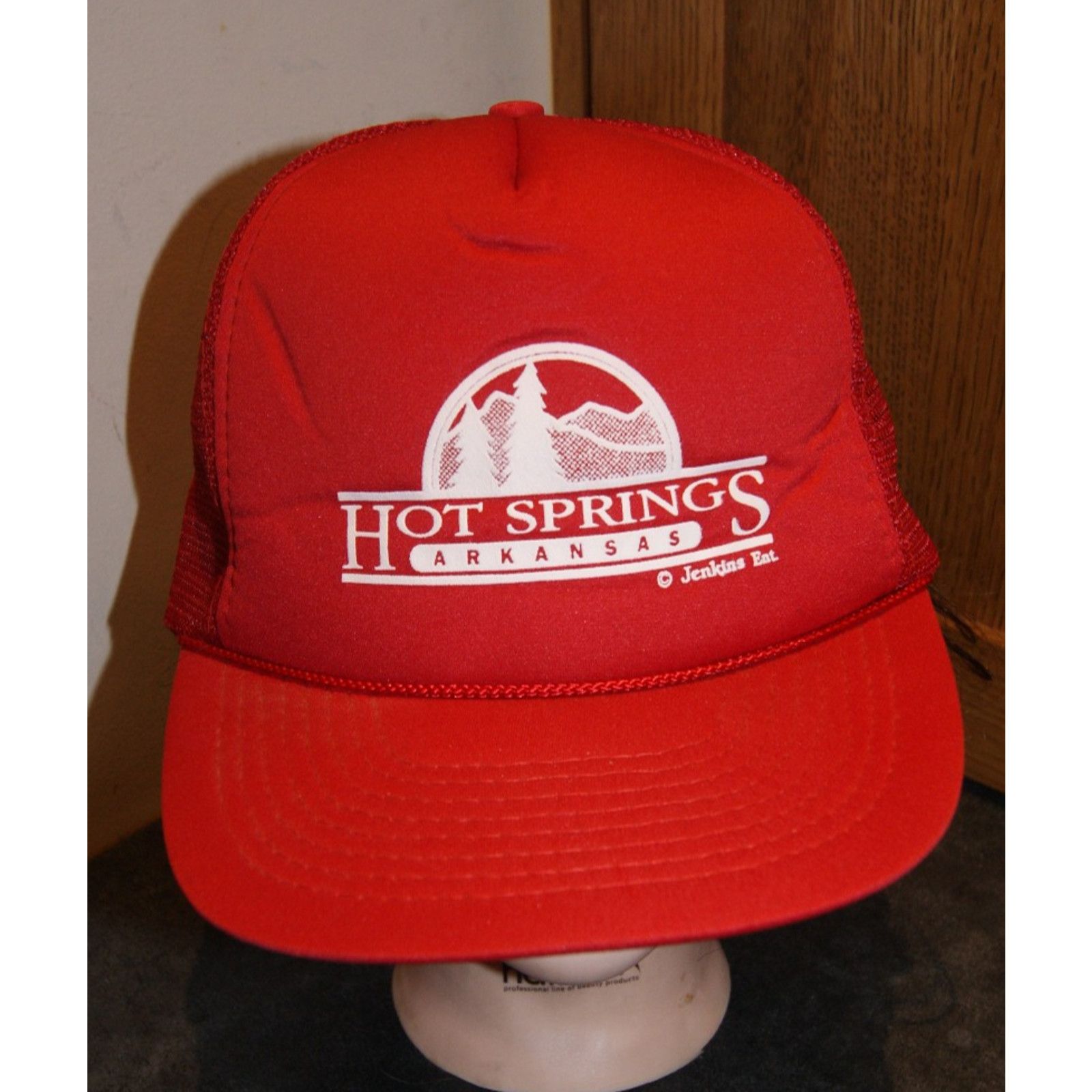 Vintage VTG Hot Springs Arkansas Mesh Rope Trucker Hat Cap Snapback Size ONE SIZE - 1 Thumbnail