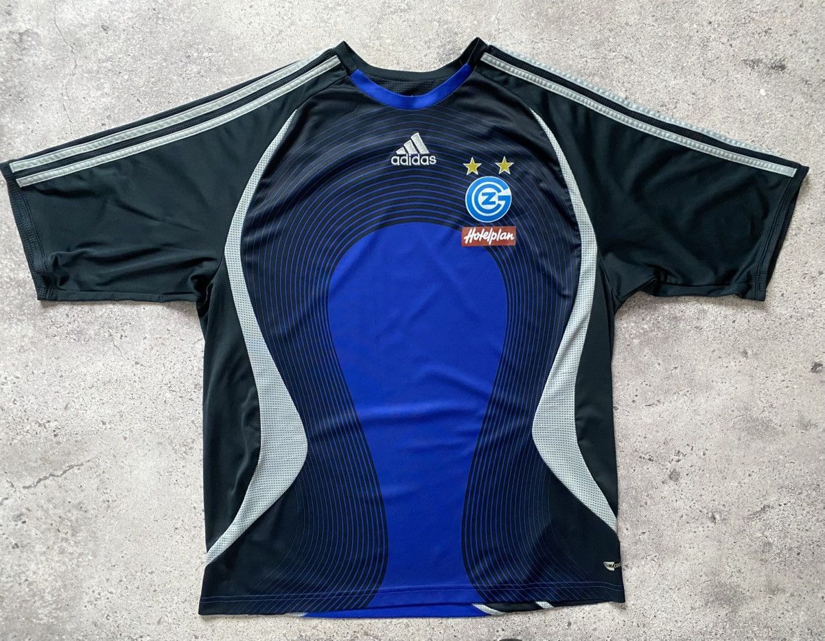 Adidas Adidas Grasshopper Club Zurich Jersey Football Shirt Soccer Size US L / EU 52-54 / 3 - 1 Thumbnail
