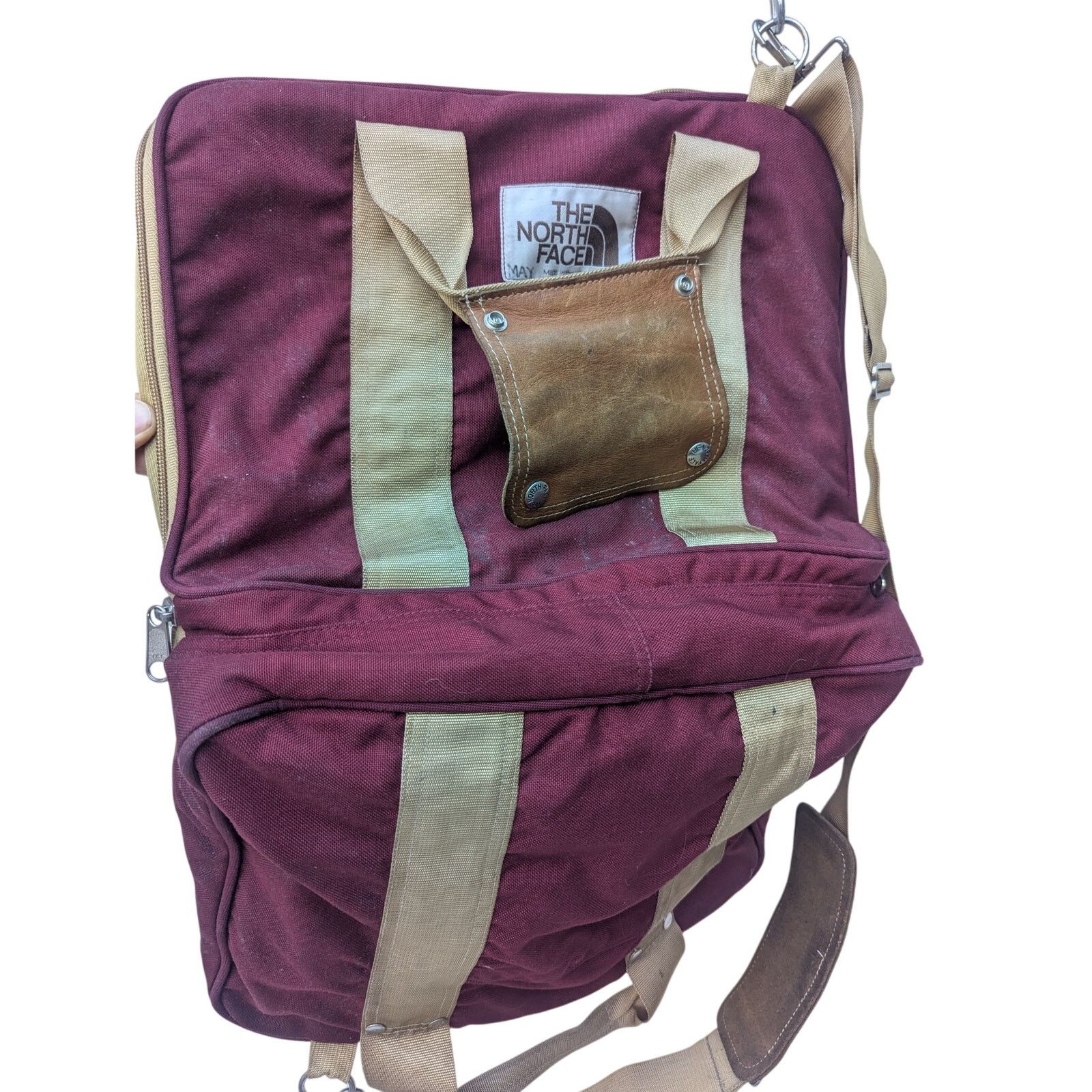 The North Face Northface Brown Label Briefcase/Messenger Bag [Maroon] Size ONE SIZE - 7 Thumbnail