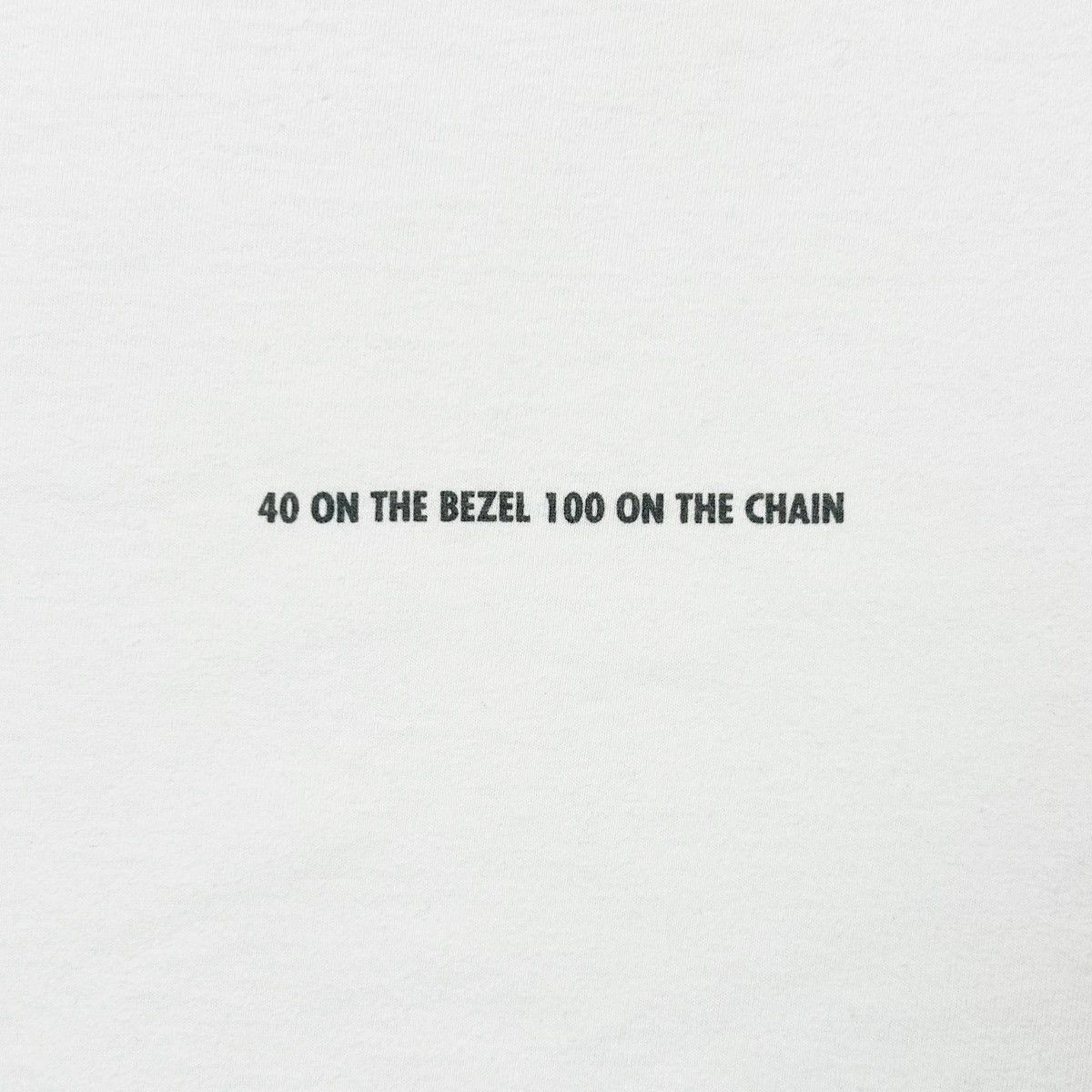 Bape Bape 40 On The Bezel Lyric Tee Size US M / EU 48-50 / 2 - 5 Thumbnail