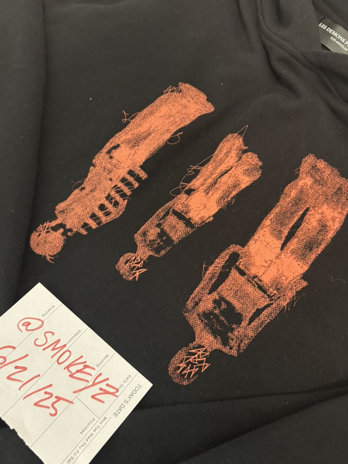Designer × Japanese Brand FAIT PAR LUI LES DEMONS PORTENTS THREE FIGURES HOODIE Size US L / EU 52-54 / 3 - 4 Thumbnail