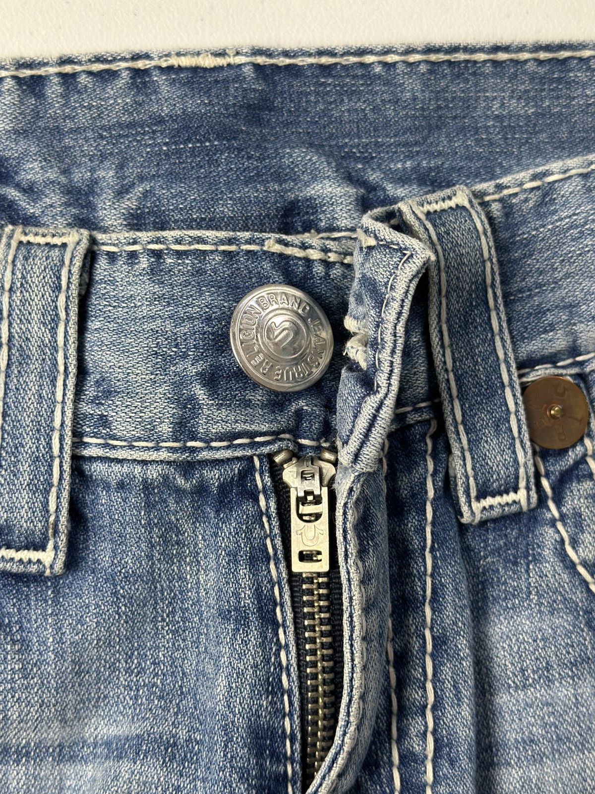 True Religion Vintage Y2k True Religion Baggy Jeans Distressed Size US 30 / EU 46 - 7 Thumbnail