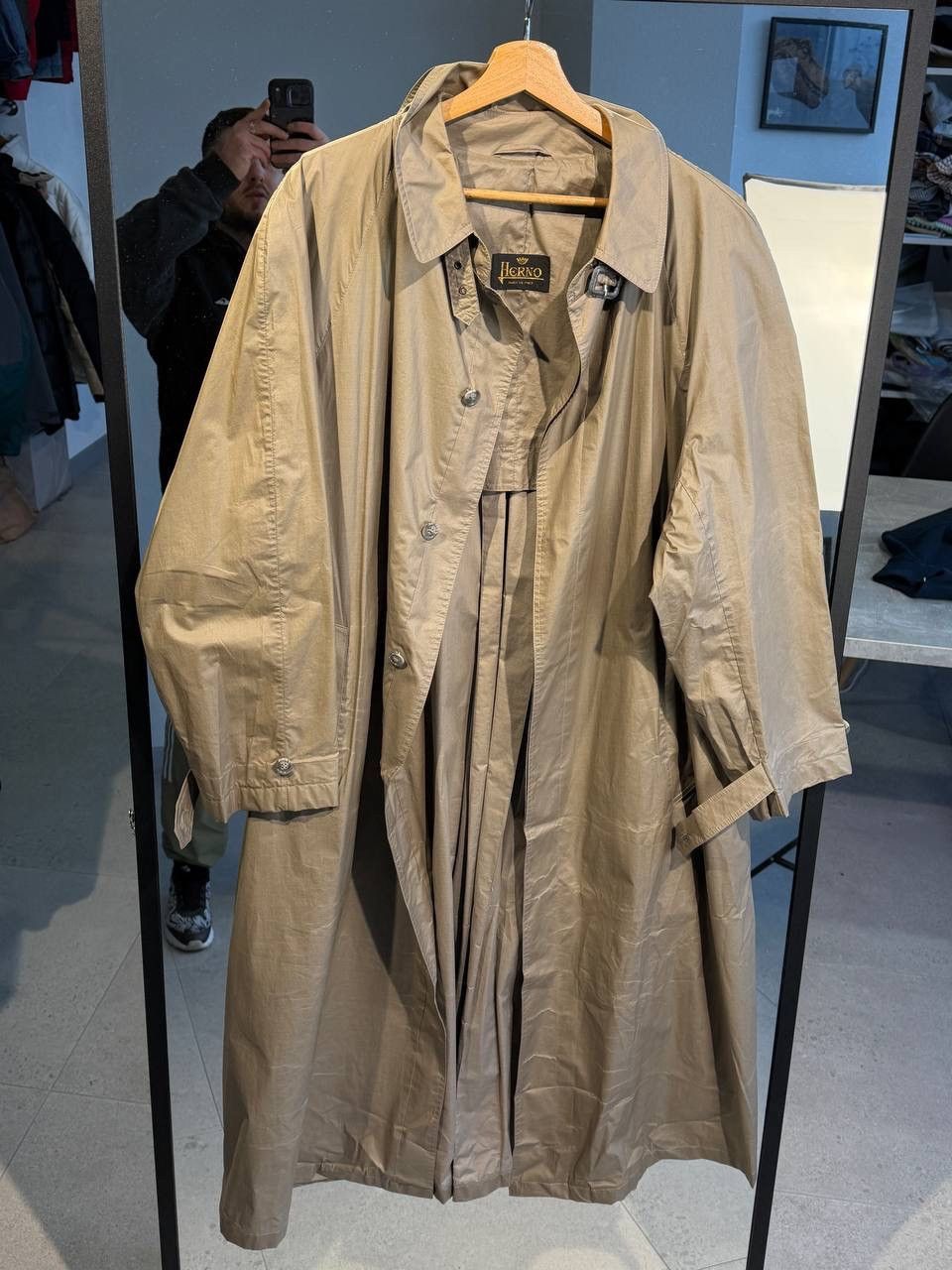 Herno herno vintage trench coat jacket size L made in italy Size US L / EU 52-54 / 3 - 9 Thumbnail