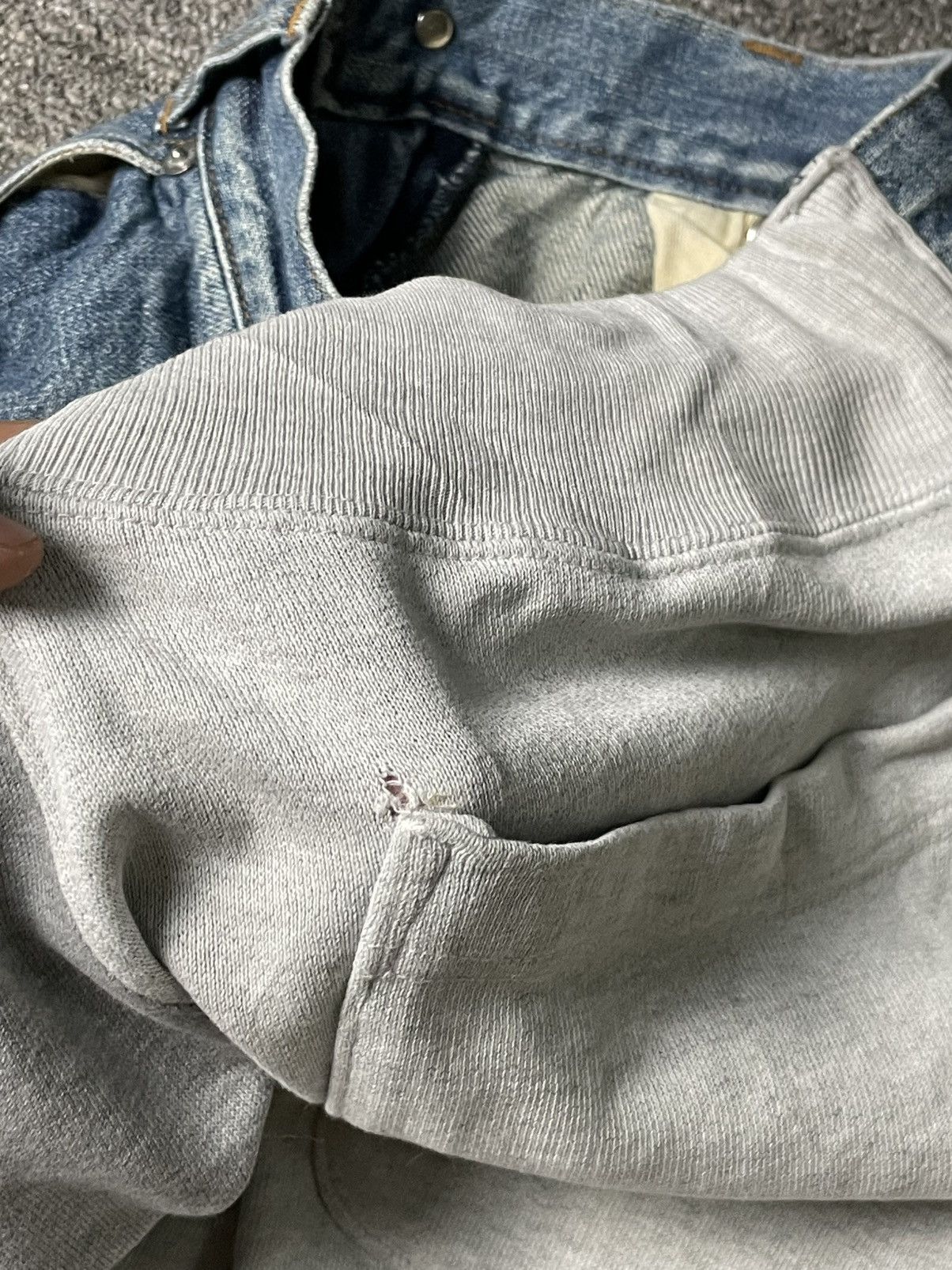 Undercover UNDERCOVER IMMADTOO HYBRID JEANS (90) Size US 30 / EU 46 - 22 Thumbnail