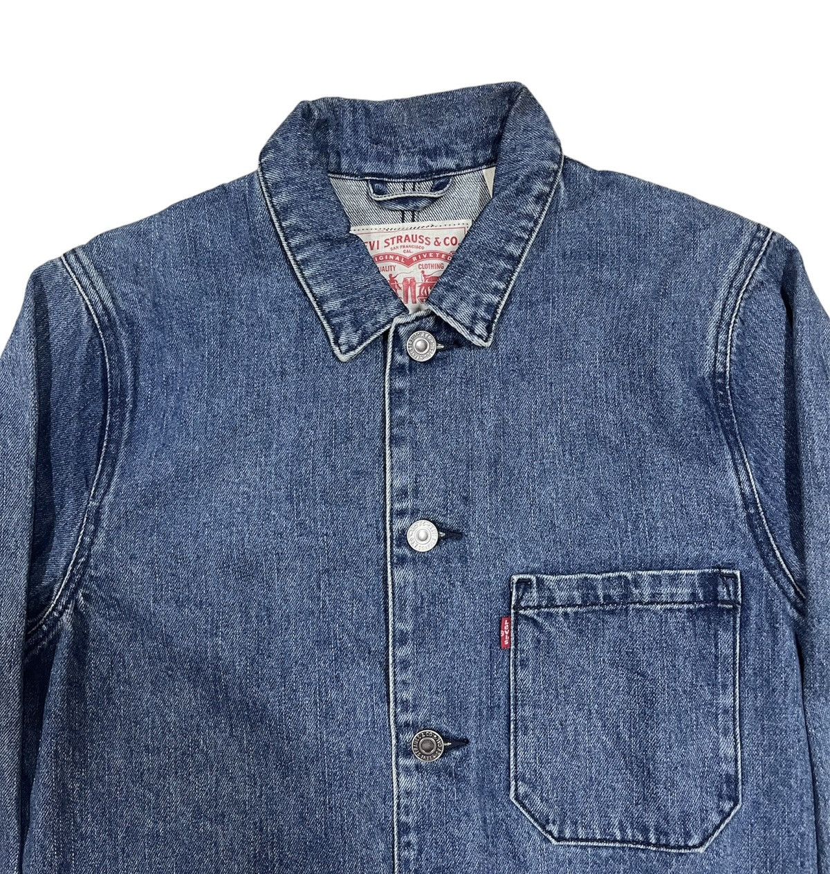 Levi's Vintage Clothing Jacket denim levis Size US M / EU 48-50 / 2 - 2 Thumbnail