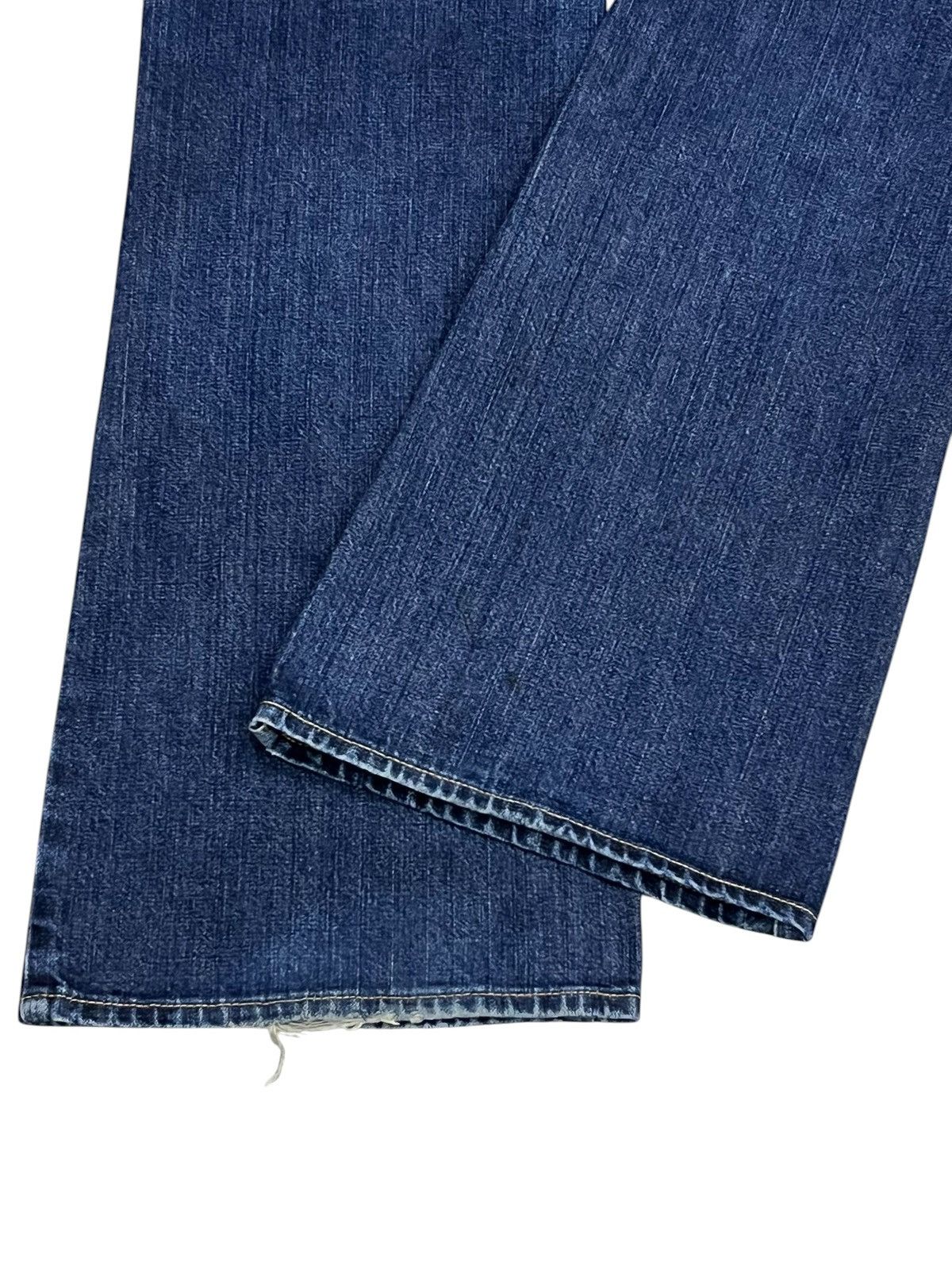 Replay Vintage Replay Italy Bootcut Flare Denim Y2K Fade Size 31" - 8 Thumbnail