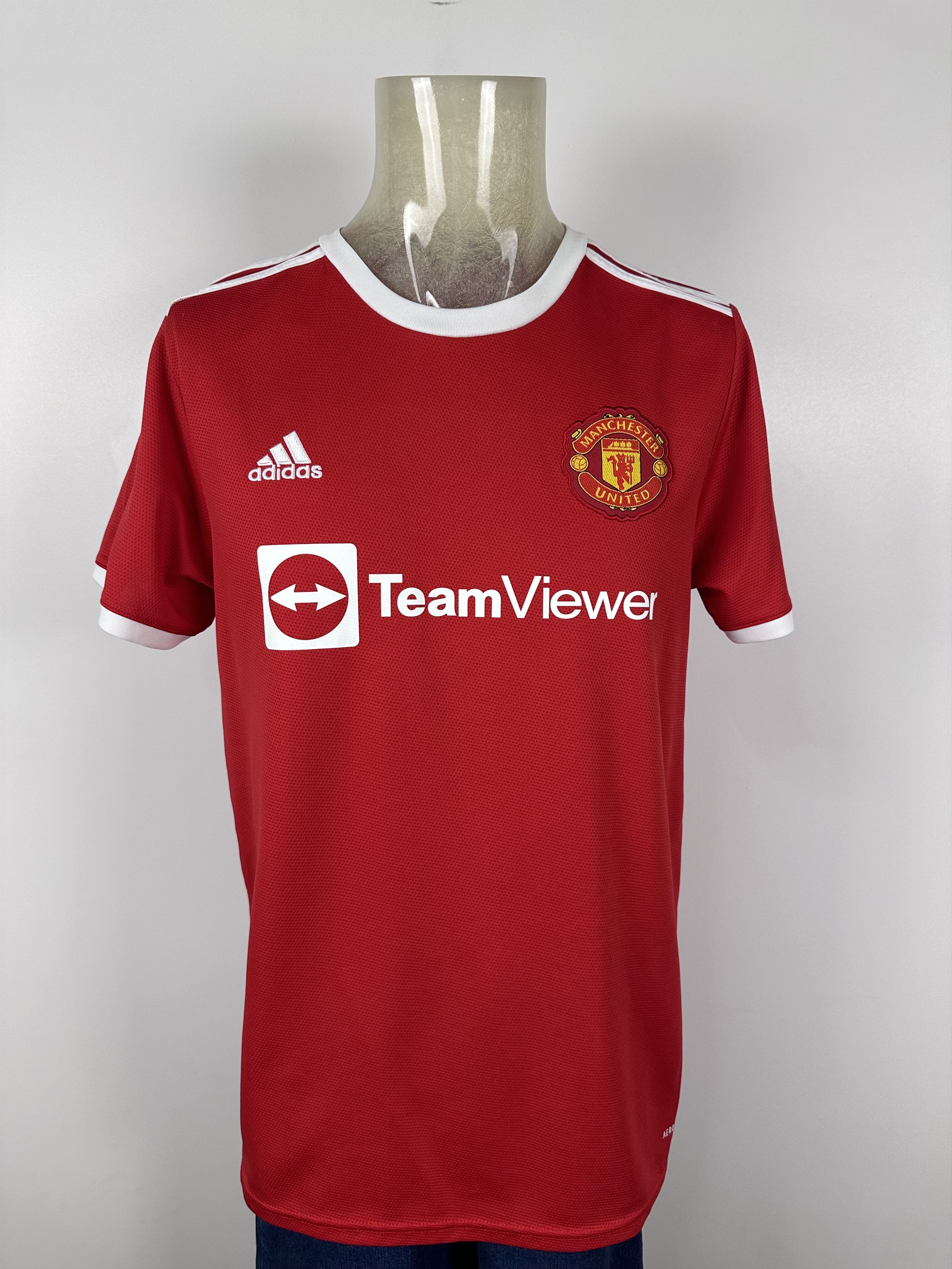 Adidas Manchester United 2021 Football Shirt Soccer Jersey Adidas Size US XL / EU 56 / 4 - 1 Thumbnail