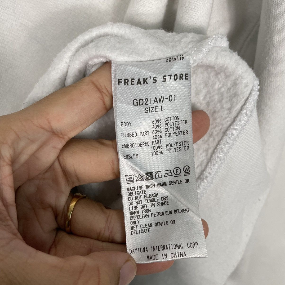 Japanese Brand Freak's Store Lazy Club Crewneck Sweatshirt Size US L / EU 52-54 / 3 - 14 Thumbnail