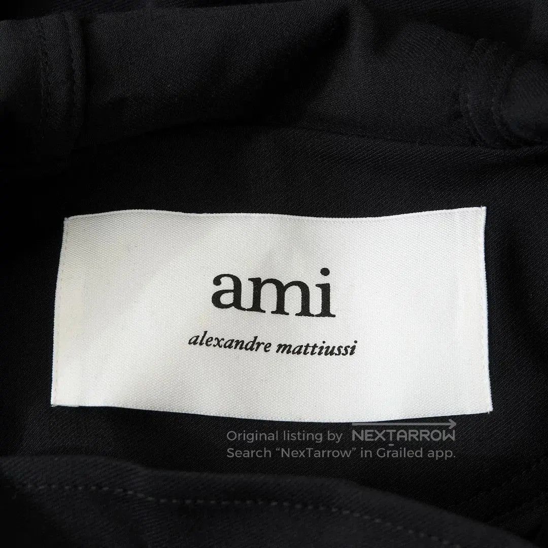 AMI Authentic Ami Paris Men's Half-Zip Hoodie. Size US M / EU 48-50 / 2 - 6 Thumbnail