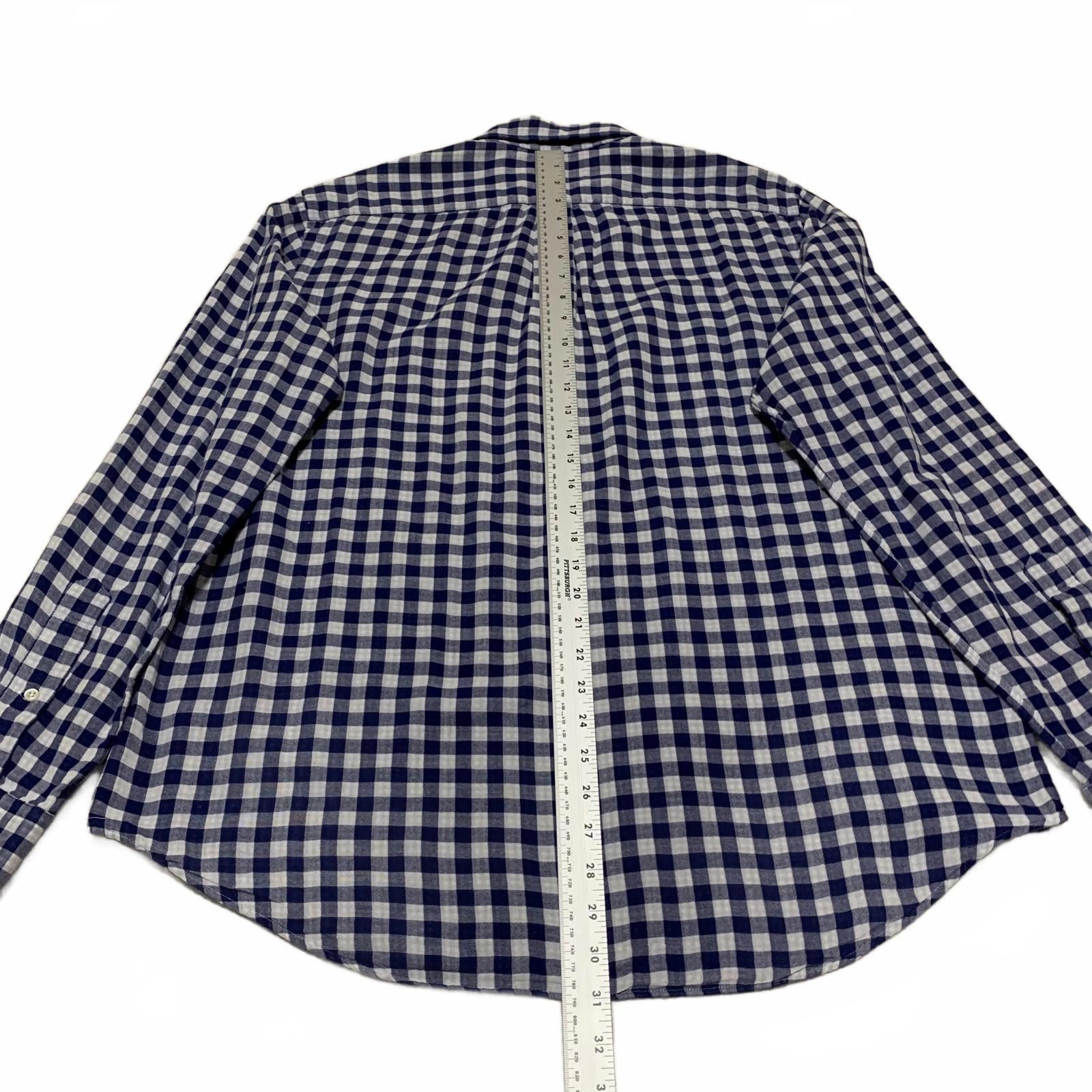 Polo Ralph Lauren Ralph Lauren Men's L Blue White Checkered Shirt Size US L / EU 52-54 / 3 - 8 Thumbnail