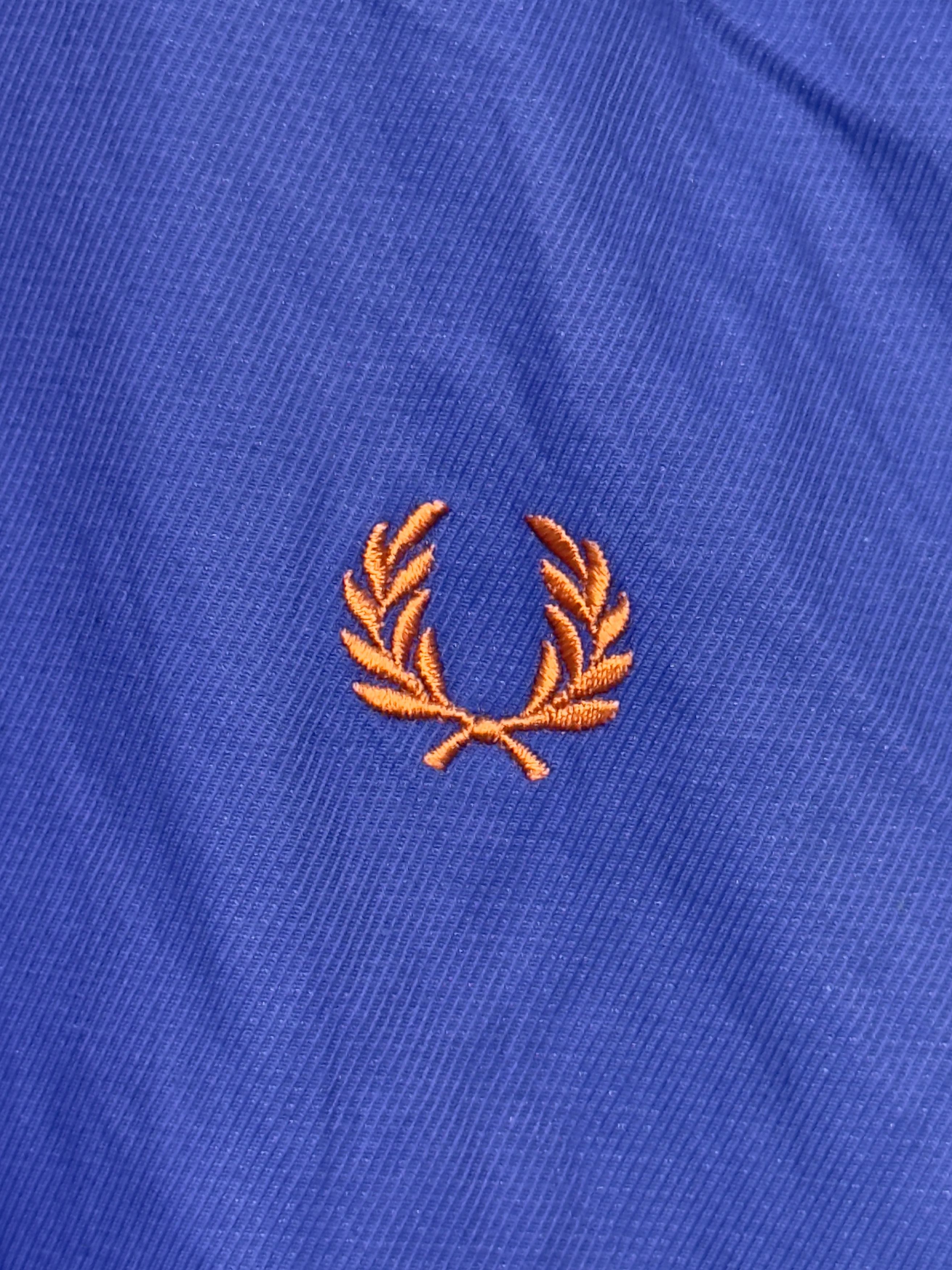 Fred Perry 🔥 bomber Fred perry jacket windbreaker blue electric size L Size US L / EU 52-54 / 3 - 9 Thumbnail