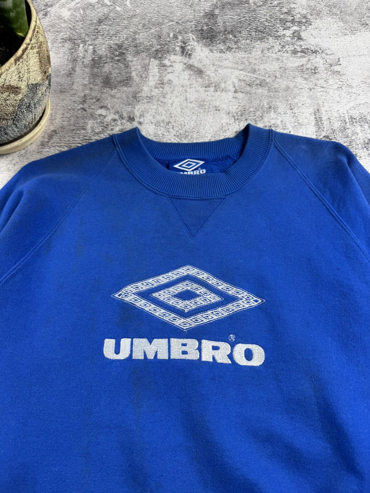 Umbro Umbro Soccer Pro Training Hoodie Blue Sweatshirt Pullover Size US S / EU 44-46 / 1 - 9 Thumbnail