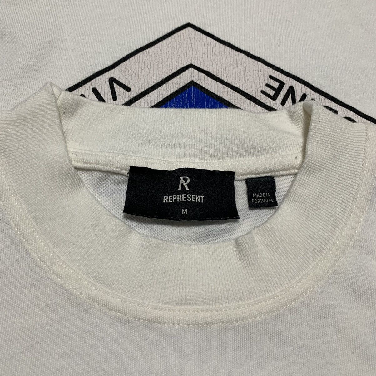 Represent Clo. Represent Medium Classic Parts Flat White Pocket Tee Size US M / EU 48-50 / 2 - 5 Thumbnail