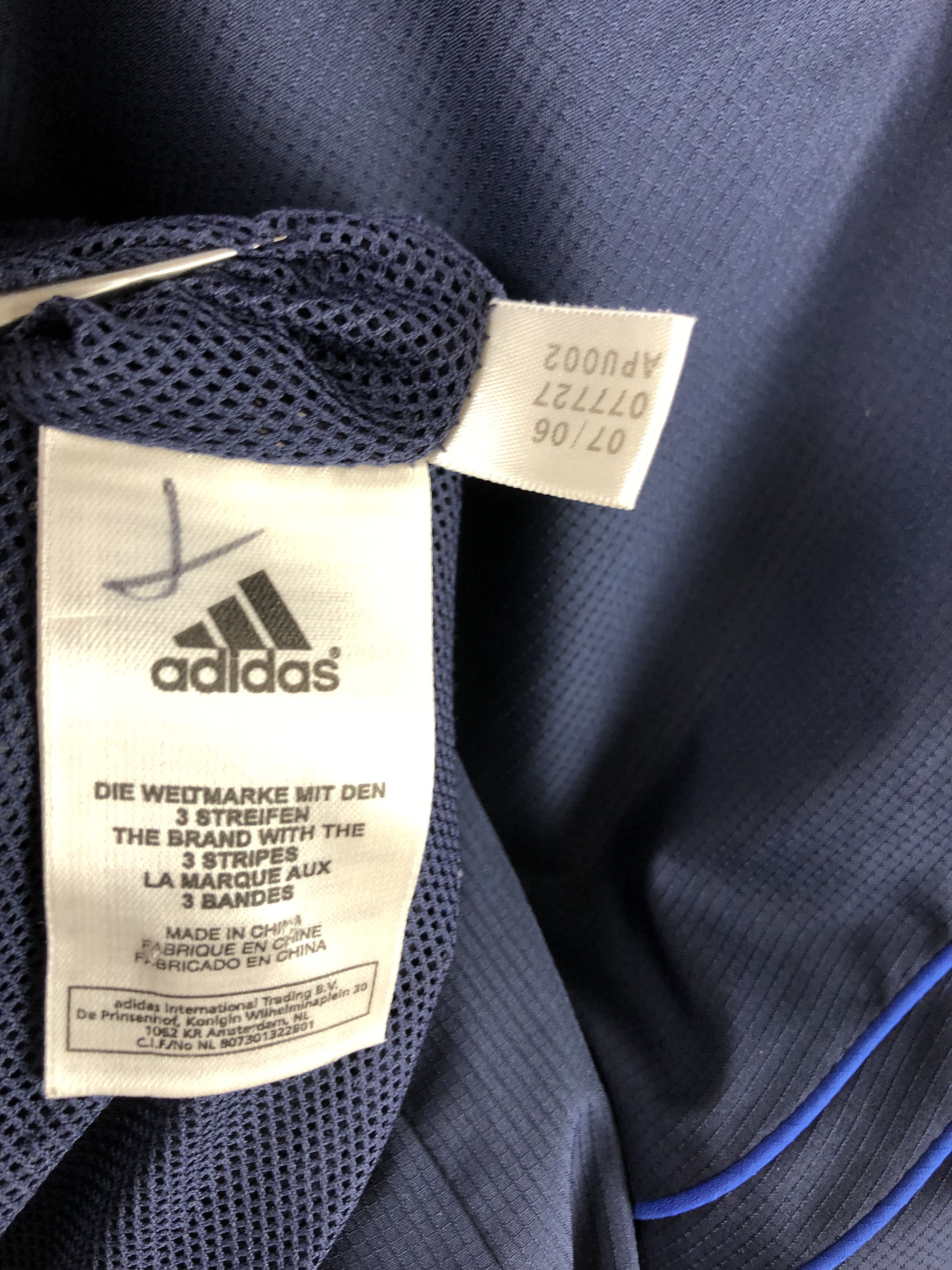 Adidas Vintage Chelsea Football Jacket Soccer Windbreaker Track Size US S / EU 44-46 / 1 - 14 Thumbnail