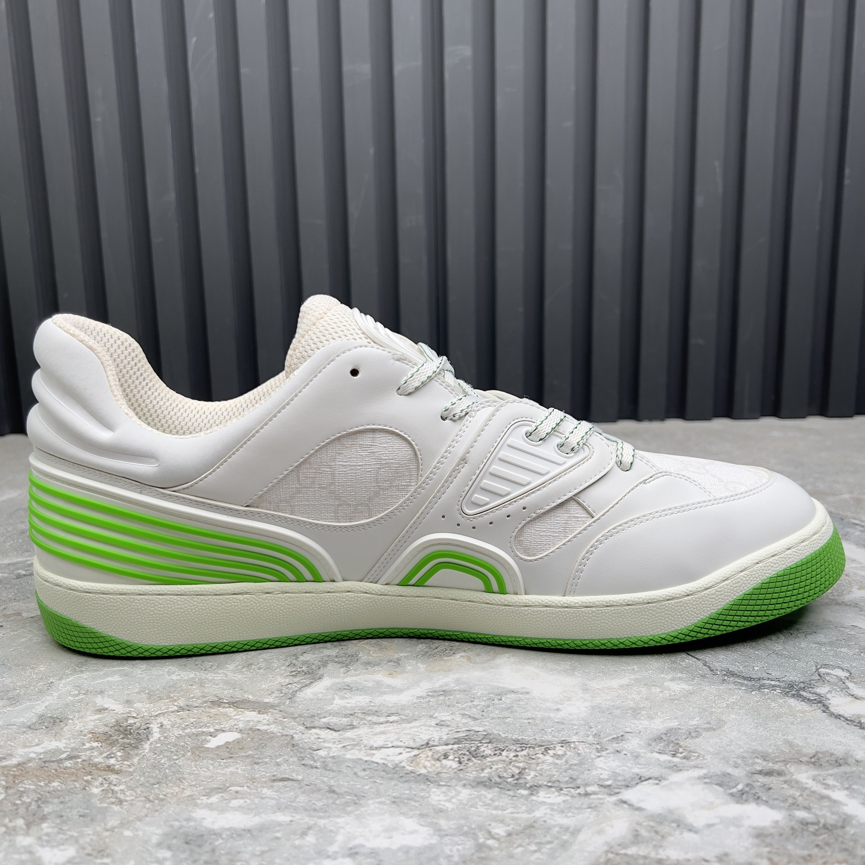 Gucci NEW GUCCI Basket GG Low Sneaker Monogram White Demetra Size US 15 / EU 48 - 7 Thumbnail