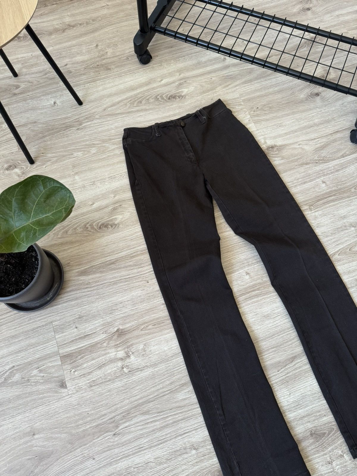 Christian Lacroix × Vintage Vintage Y2K Christian Lacroix Brown Bootcut Pants Size 30" / US 8 / IT 44 - 2 Thumbnail