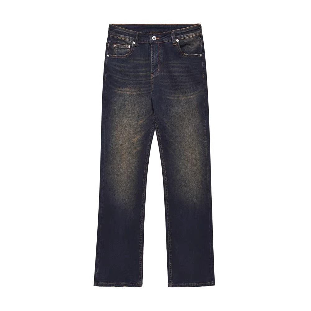 Japanese Brand × Jean American retro distressed trendy jeans for men Size US 32 / EU 48 - 1 Thumbnail