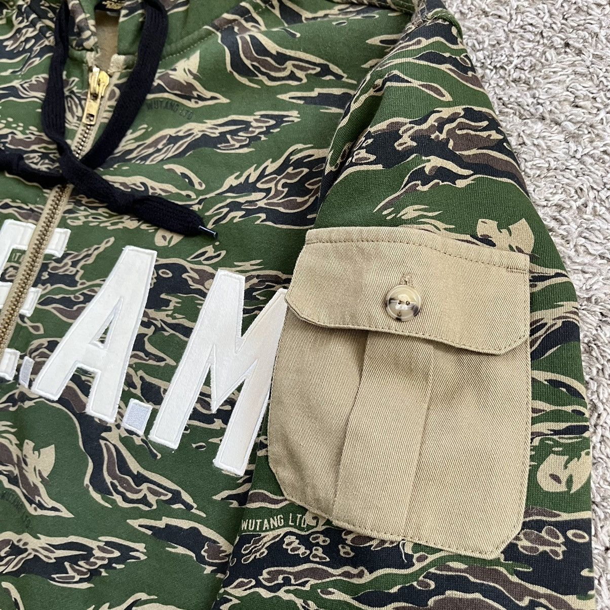 Wu-Tang Clan 🔴Wu-Tang Sweater Size Medium WuTang CREAM Camo Hoodie Zipper Size US M / EU 48-50 / 2 - 9 Thumbnail