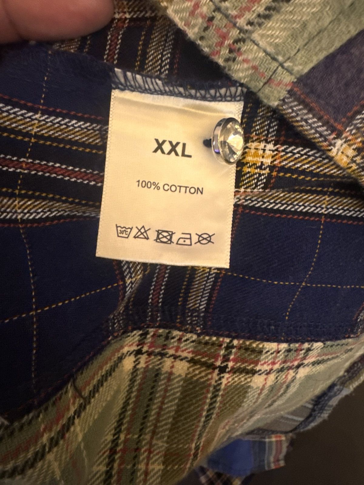 Vale Vale Forever Splash Zone Flannel Blue Size US XXL / EU 58 / 5 - 5 Thumbnail