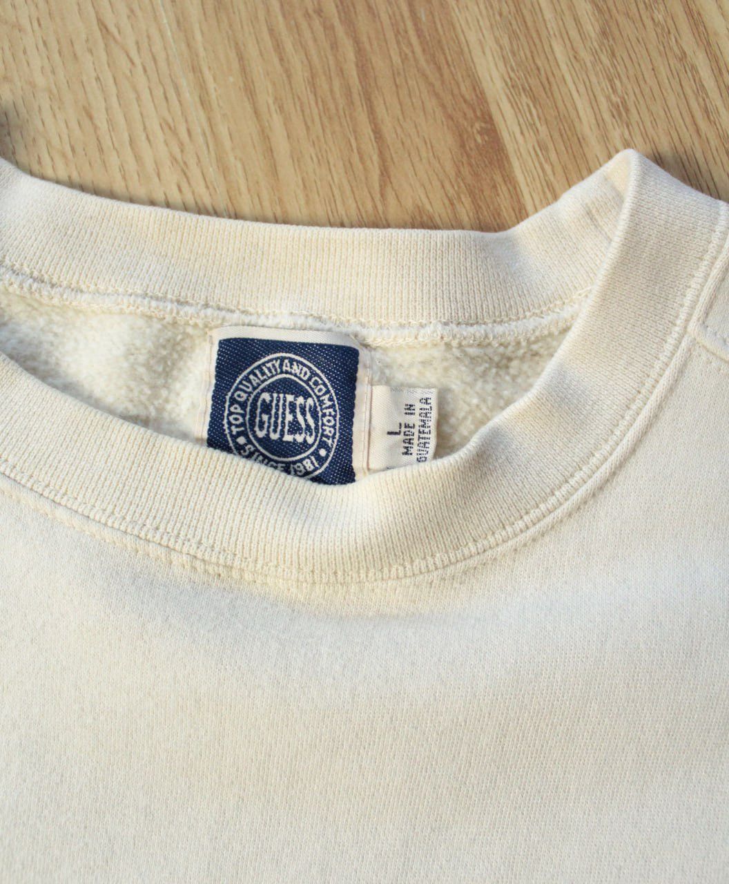 Guess × Vintage 🔥 Vintage Guess Jeans USA Baggy Oversize Y2K Sweatshirt Size US L / EU 52-54 / 3 - 3 Thumbnail