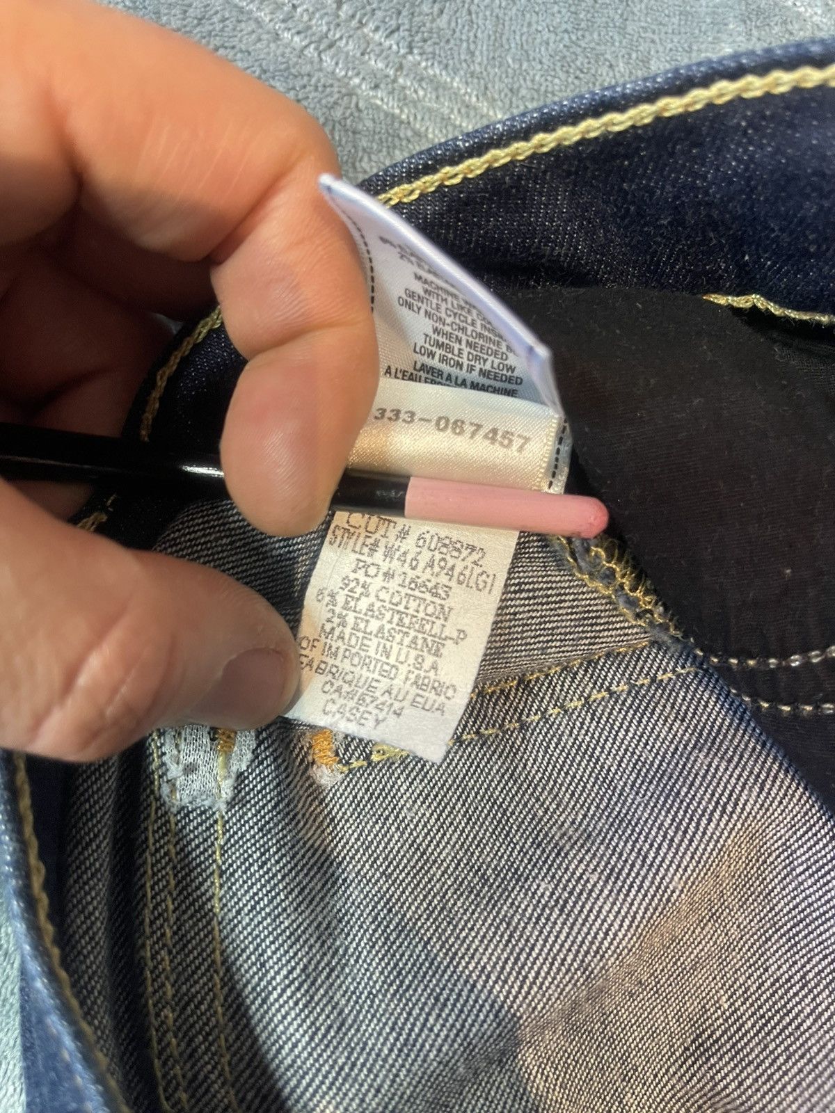 True Religion True Religion CASEY Low Rise super skinny Size 28" / US 6 / IT 42 - 11 Thumbnail