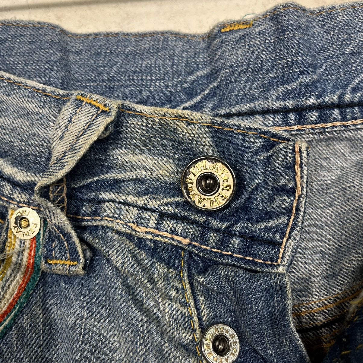 Replay Vintage Replay Distressed Denim Jeans Size US 31 - 5 Thumbnail