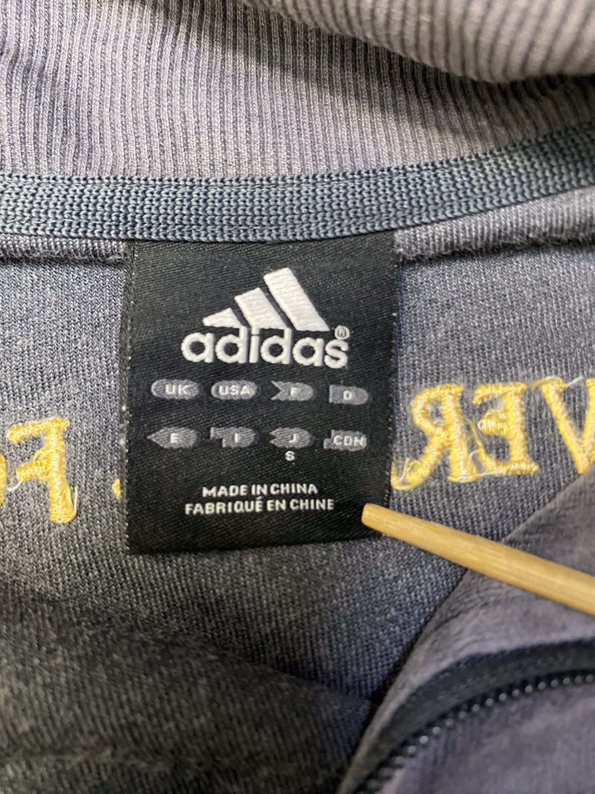 Adidas × Vintage 💥RARE💥ADIDAS EMBROIDERY LOGO SWEATER Size US M / EU 48-50 / 2 - 5 Thumbnail