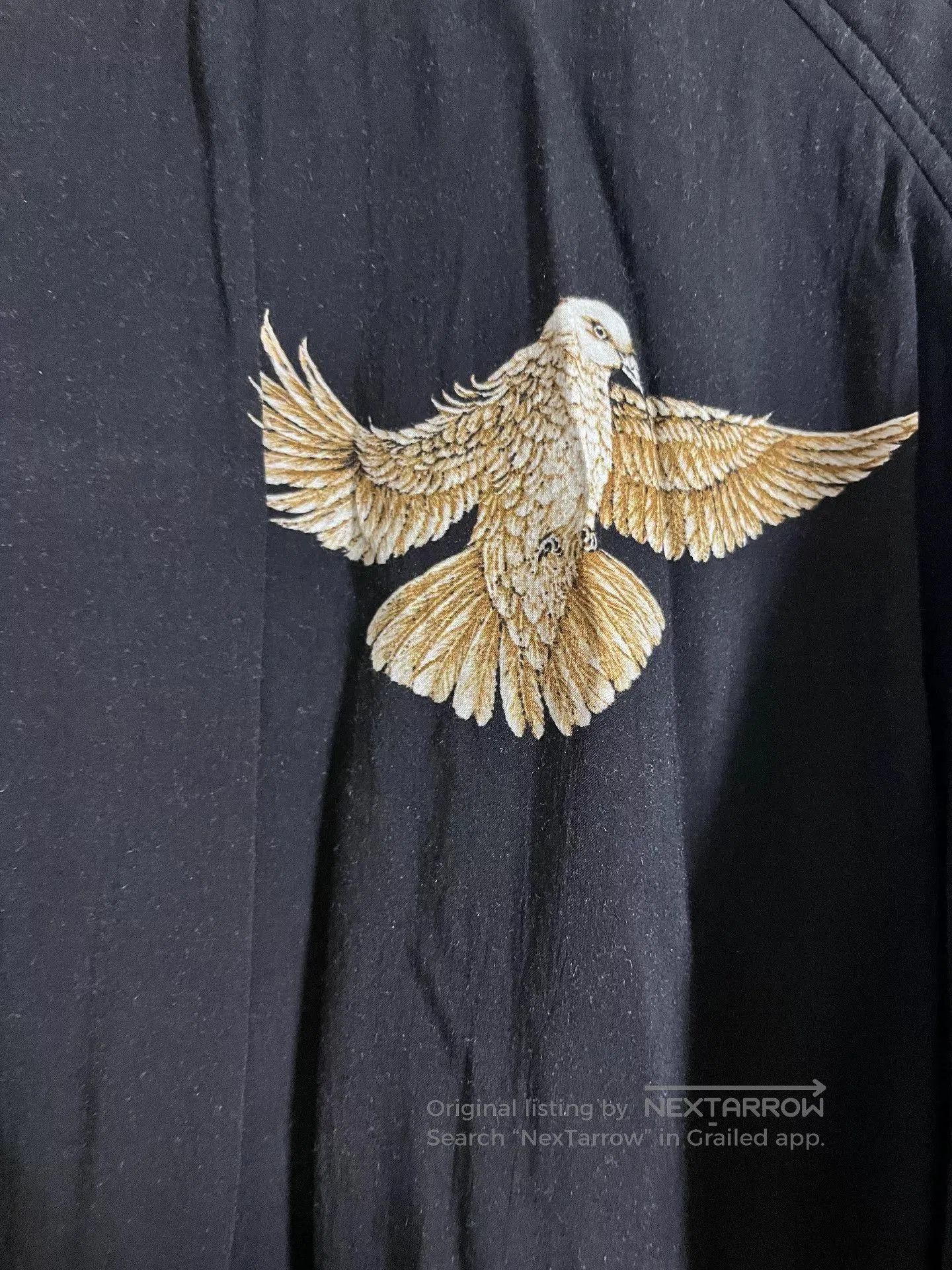 Yohji Yamamoto Yohji Yamamoto Silk Jacket Wing Design. Size US L / EU 52-54 / 3 - 7 Thumbnail