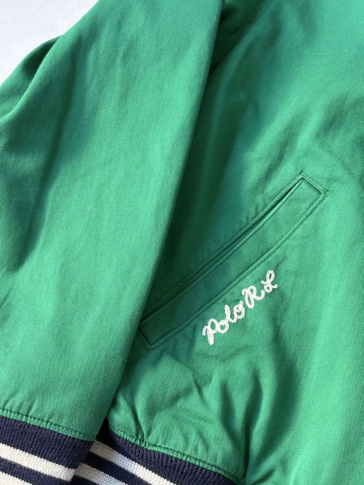 Ralph Lauren Green Varsity Jacket Ralph Lauren Tennis Club Men’s Size L Size US L / EU 52-54 / 3 - 4 Thumbnail