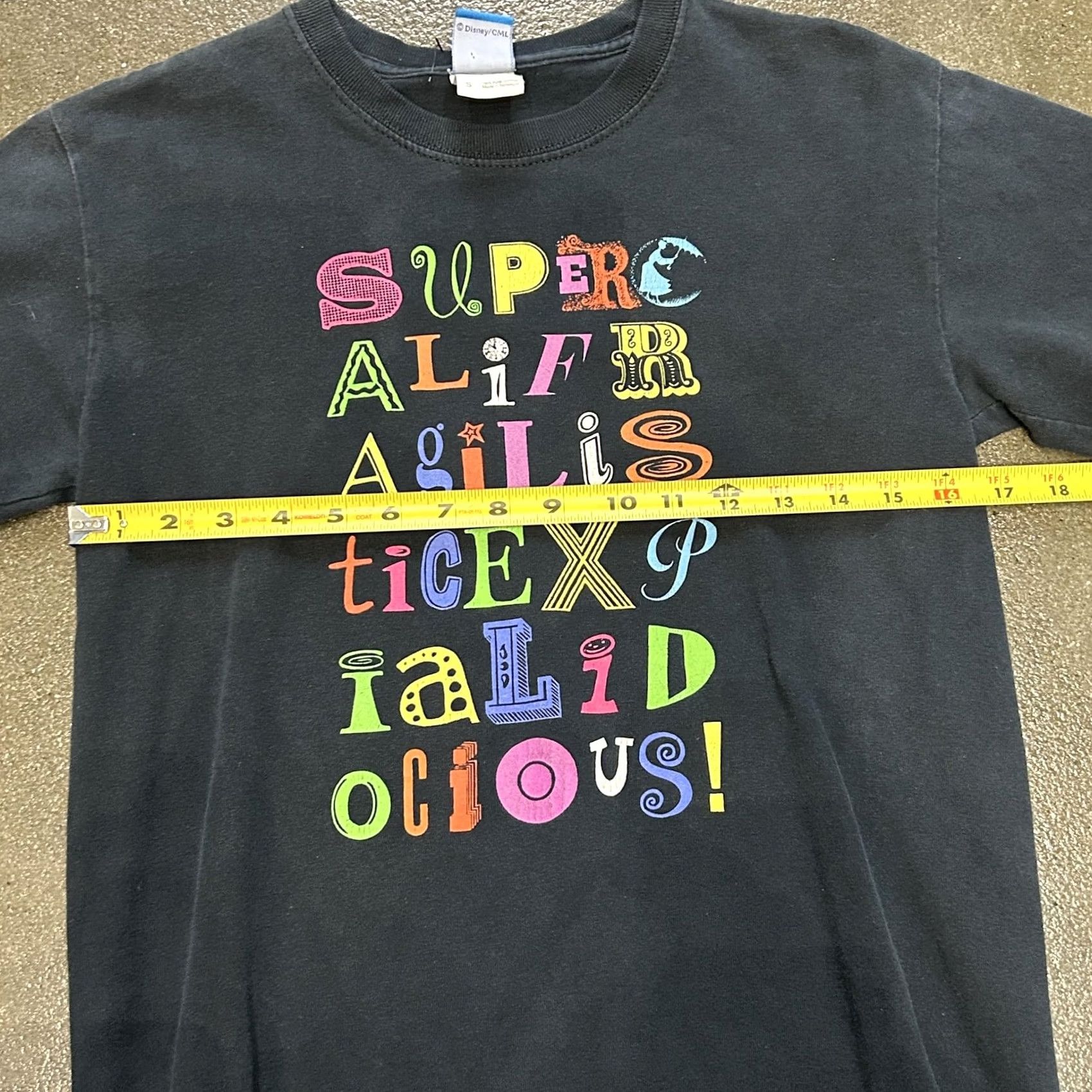 Disney Disney Mary Poppins Shirt Mens Small Supercalifragilisticexpialidocious Graphic Size US S / EU 44-46 / 1 - 5 Thumbnail