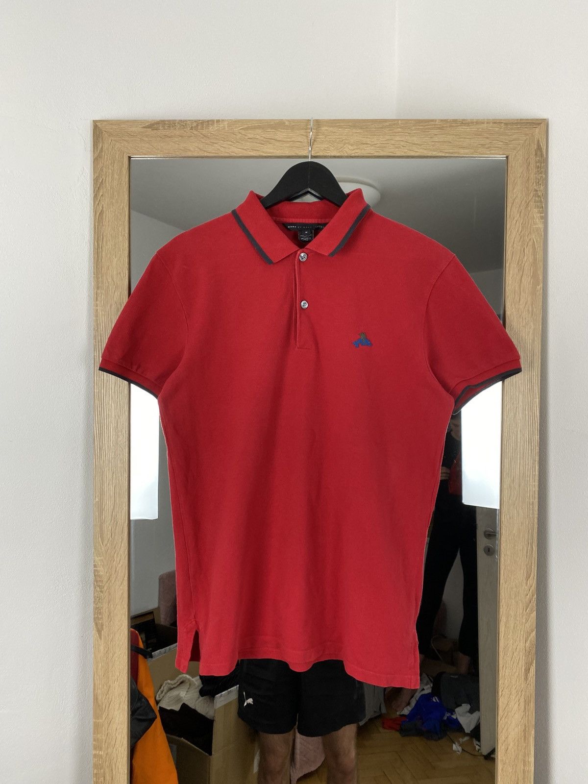 Marc by Marc Jacobs Red polo t-shirt Marc by Marc Jacobs Size US M / EU 48-50 / 2 - 1 Thumbnail