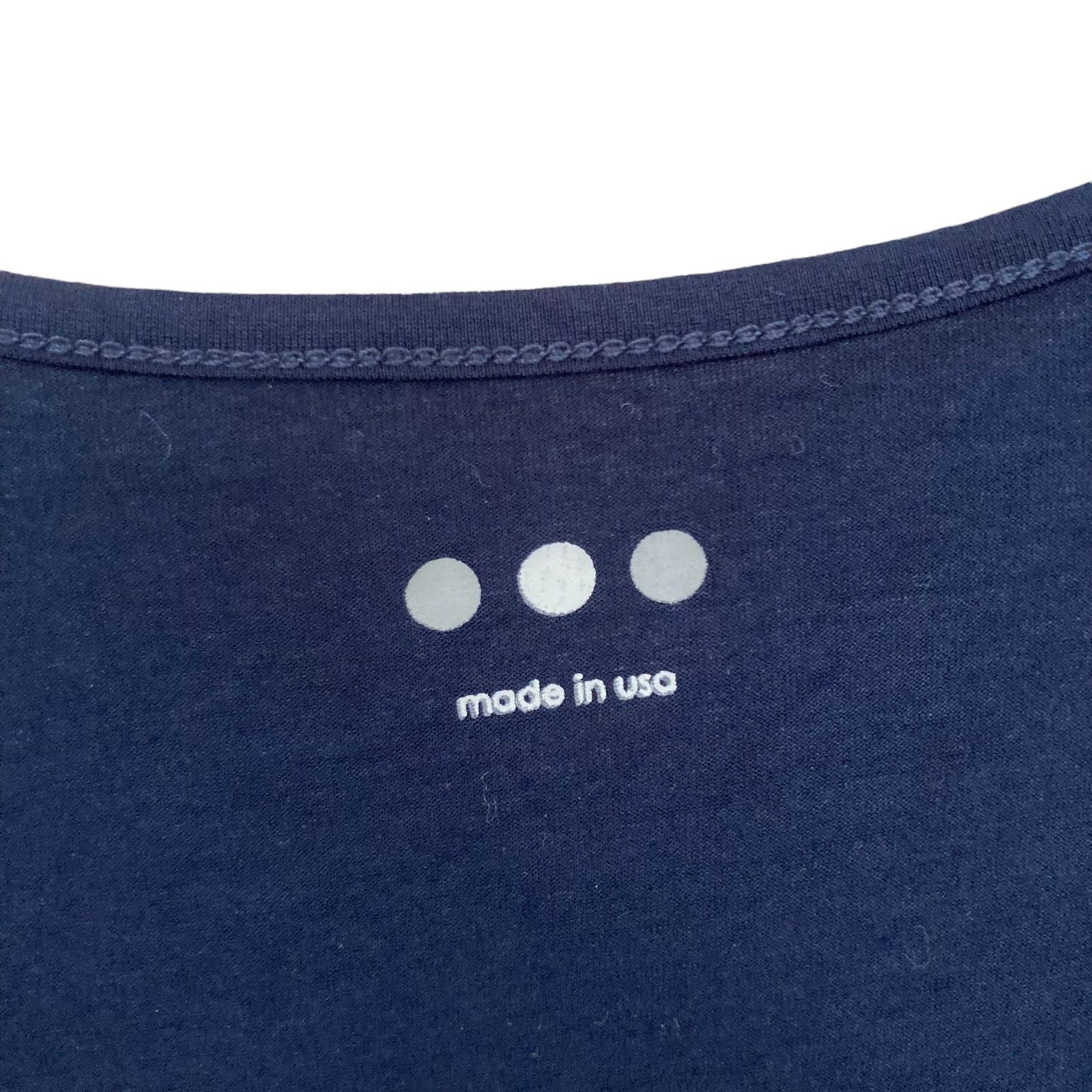 Other Three Dots Black Long Sleeve Shirt Sz M Size M / US 6-8 / IT 42-44 - 2 Thumbnail