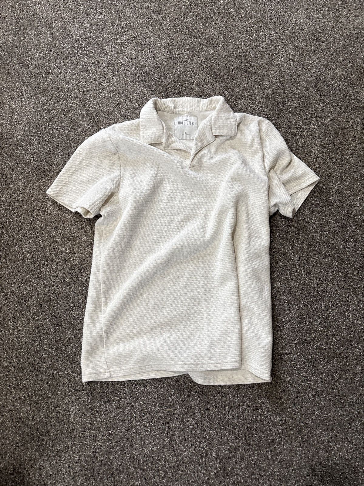 Hollister White Hollister collar shirt Size US XL / EU 56 / 4 - 1 Thumbnail