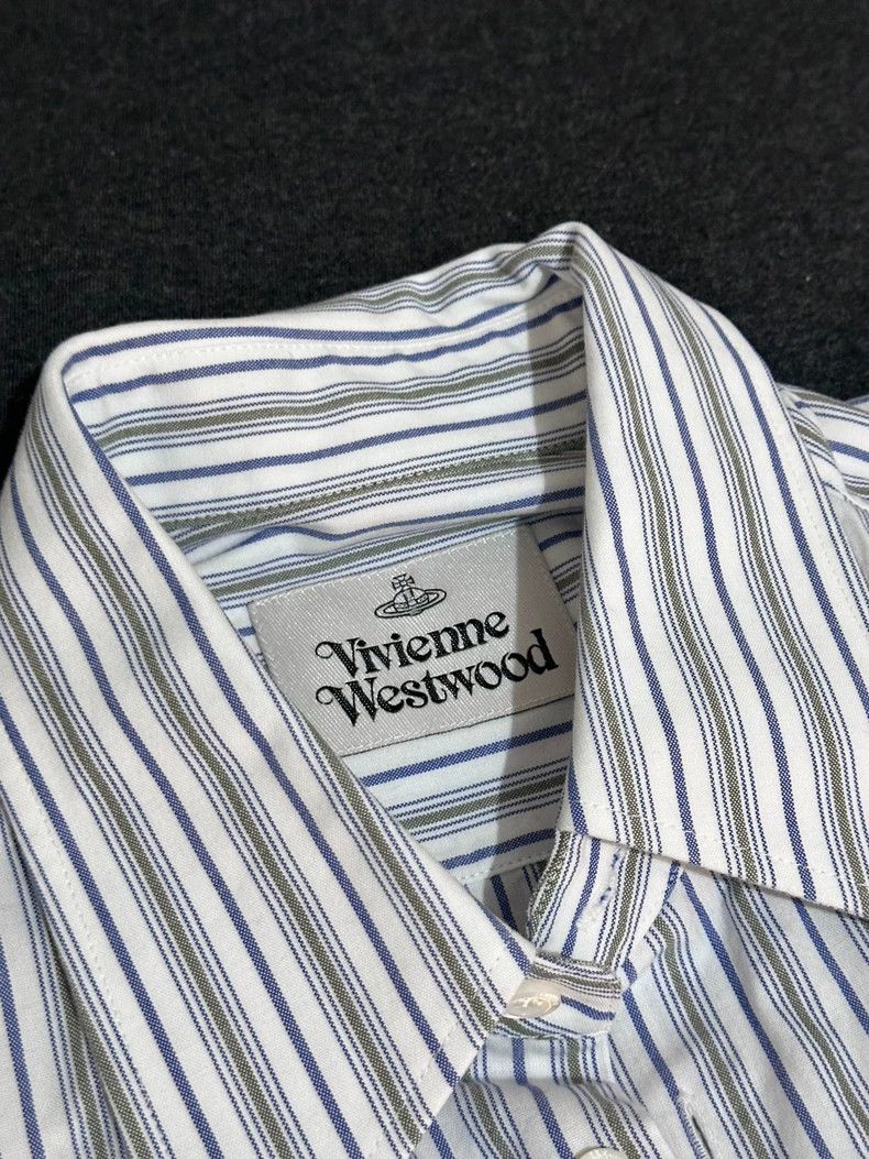 Vivienne Westwood Vivienne Westwood Striped shirt Size L / US 10 / IT 46 - 3 Thumbnail