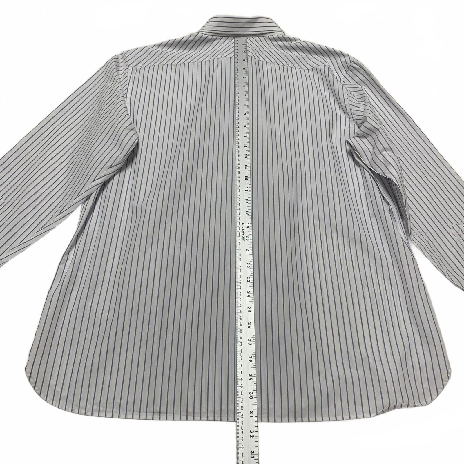 Banana Republic Banana Republic XL Slim Fit Striped Button-Up Shirt Size US XL / EU 56 / 4 - 6 Thumbnail