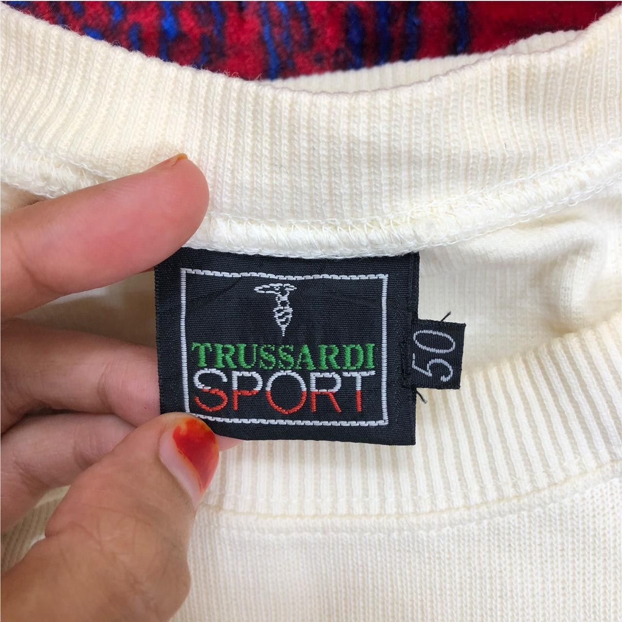 Trussardi Vintage 90’ TRUSSARDI SPORT GOLF Embroidered Sweatshirt Size XL / US 12-14 / IT 48-50 - 6 Thumbnail