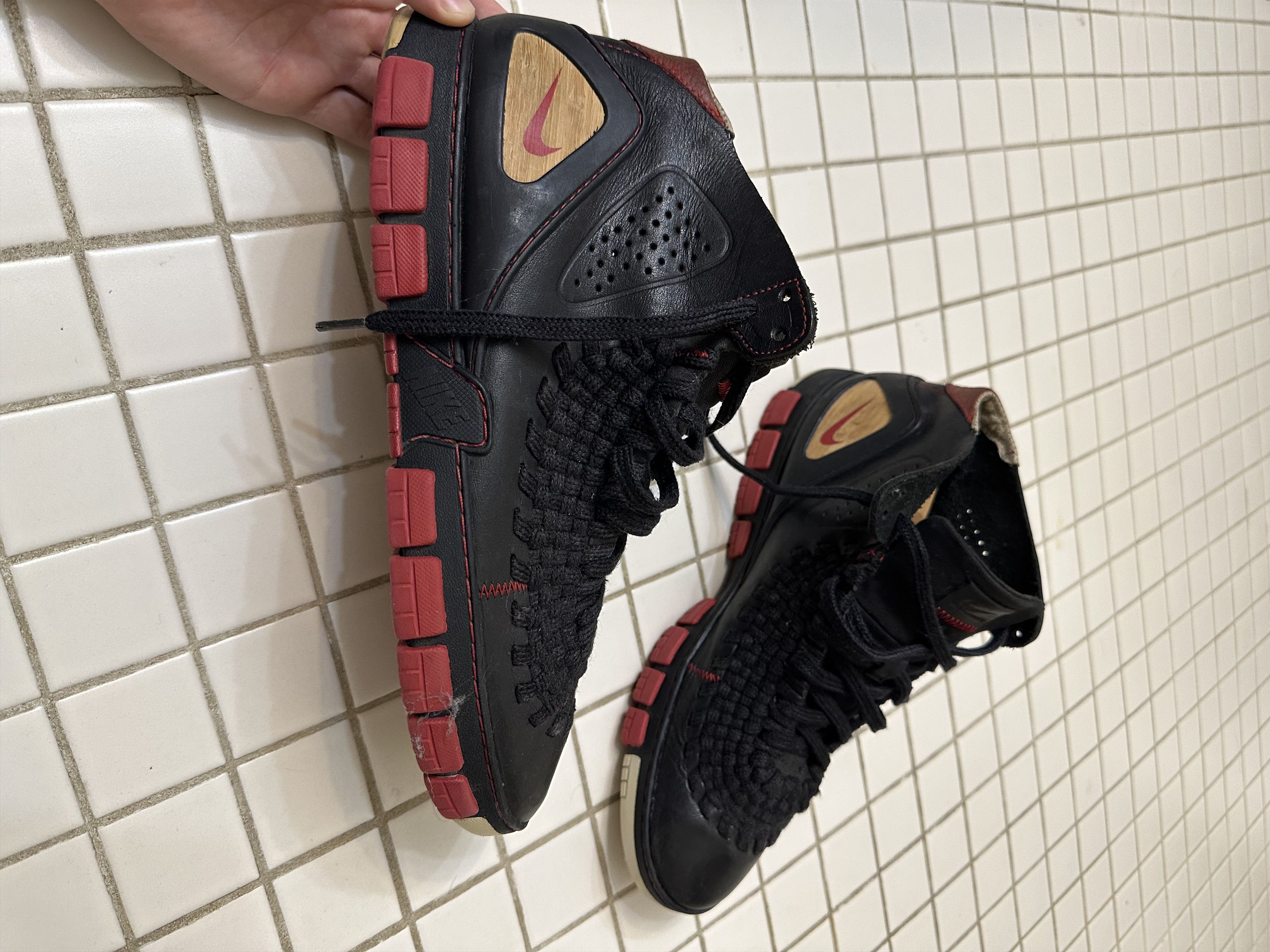 image of Nike Considered 2K5 Sneakers in Black/Red, Men's (Size 11.5)