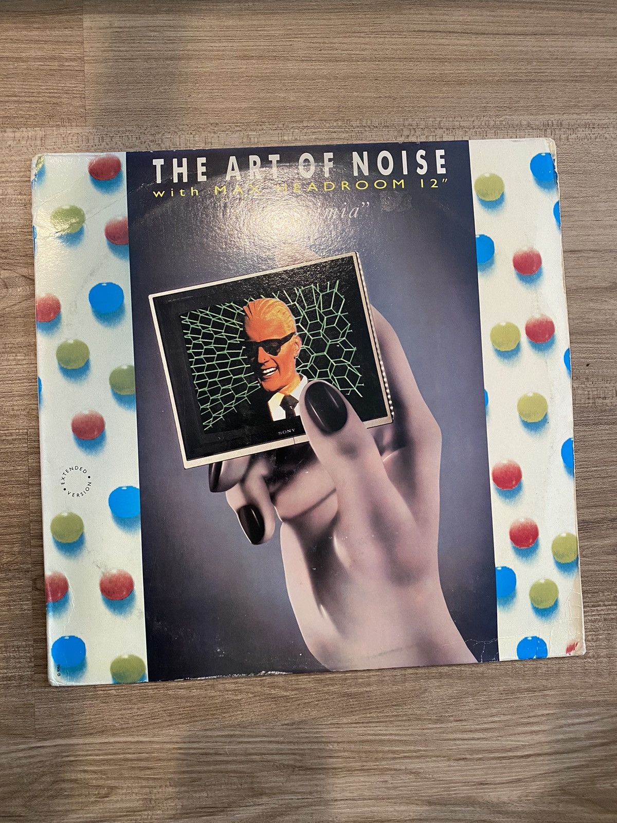 Pepsi Vintage 80’s The art of noise max headroom vinyl record Size ONE SIZE - 1 Thumbnail