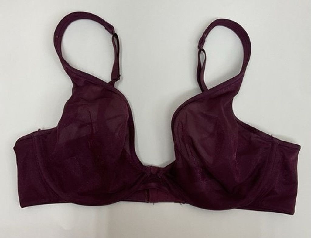 Other Cacique Unlined Plunge Underwire Back Closure Bra Women 38DD Size ONE SIZE - 1 Thumbnail