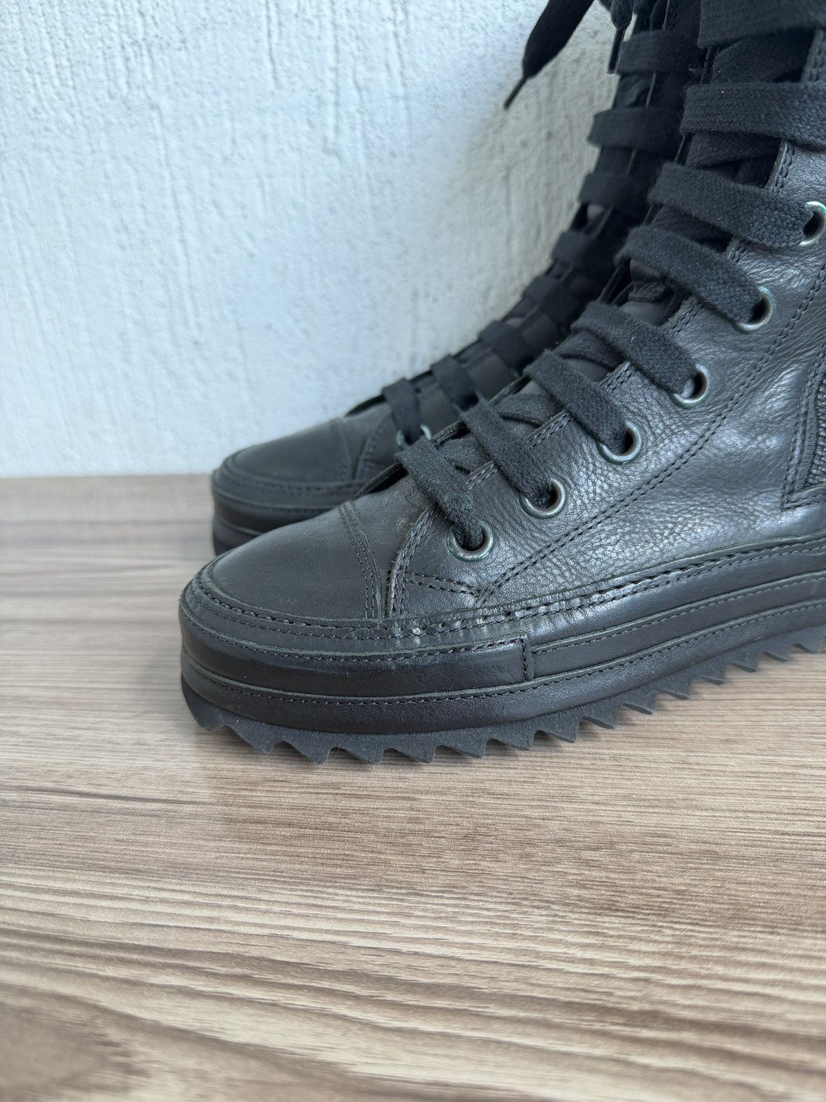 Ann Demeulemeester serrated sole boots Size US 5.5 / IT 35.5 - 3 Thumbnail