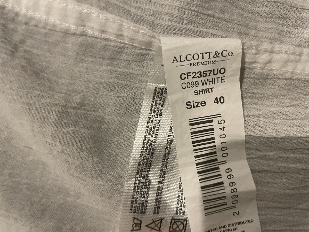 Vintage Alcott&Co. Premium vintage white button up Size US S / EU 44-46 / 1 - 3 Thumbnail