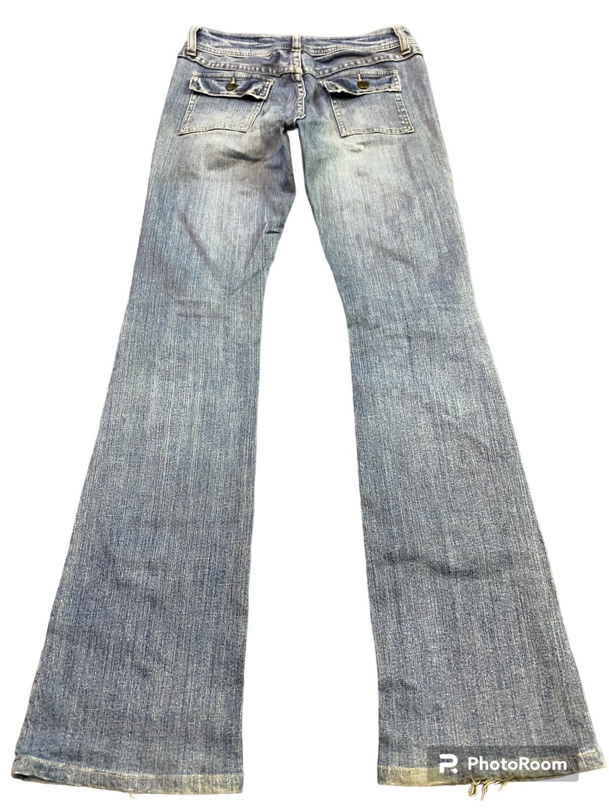 Flare Jeans In The Attic Embroidered Denim Boot Cut
