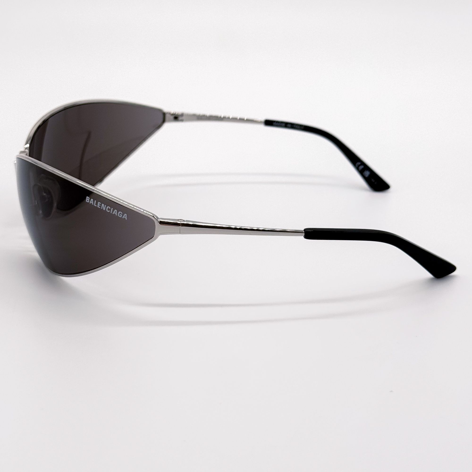 Balenciaga NEW BALENCIAGA BB0315S 004 SUNGLASSES SILVER UNISEX EYEWEAR Size ONE SIZE - 6 Thumbnail