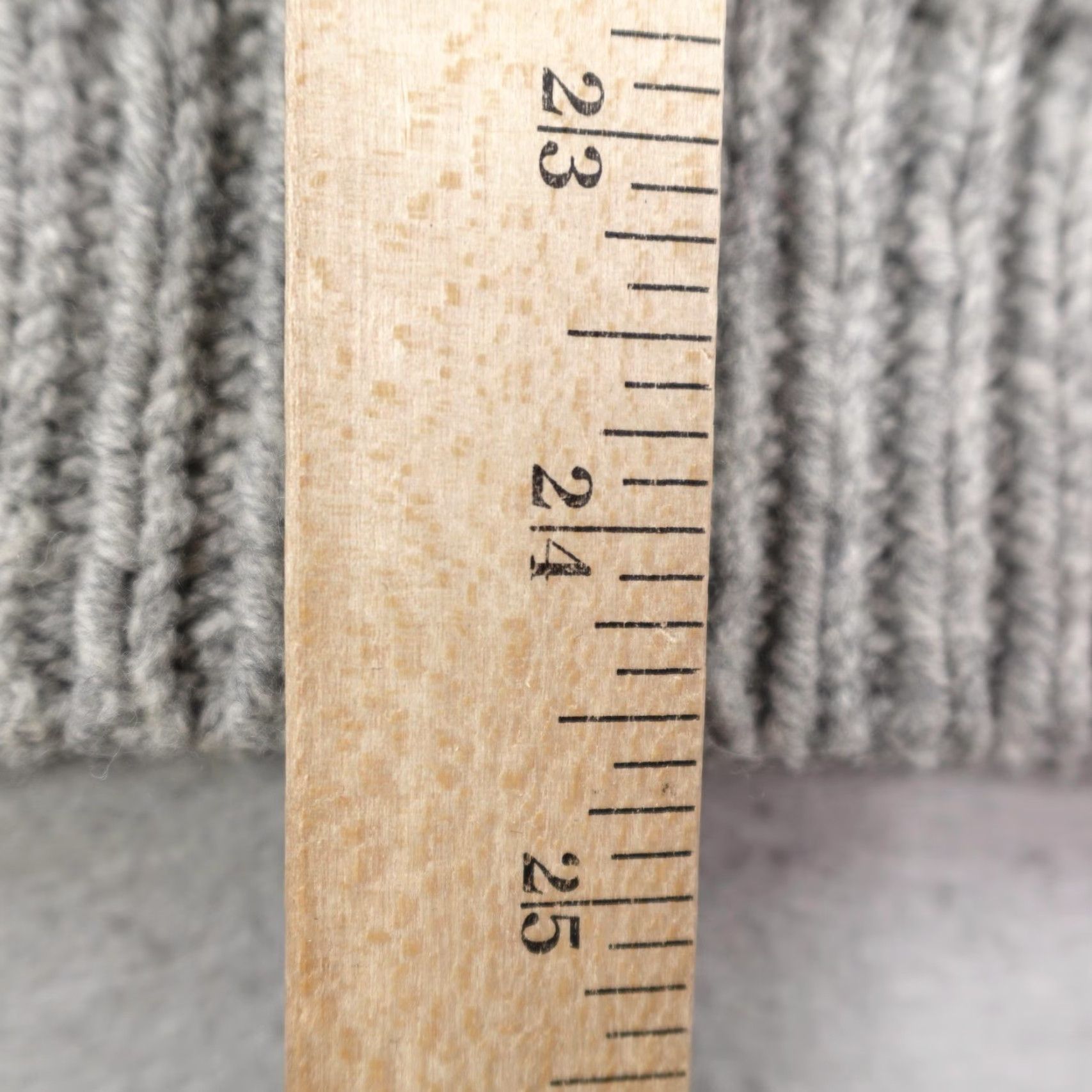 J.Crew VINTAGE J.CREW Sweater Shirt Women Large Gray Lambswool Raglan Chunky Knit Pullover Crew Neck 100% Wool Warmth Outdoor Mens? Size L / US 10 / IT 46 - 7 Thumbnail