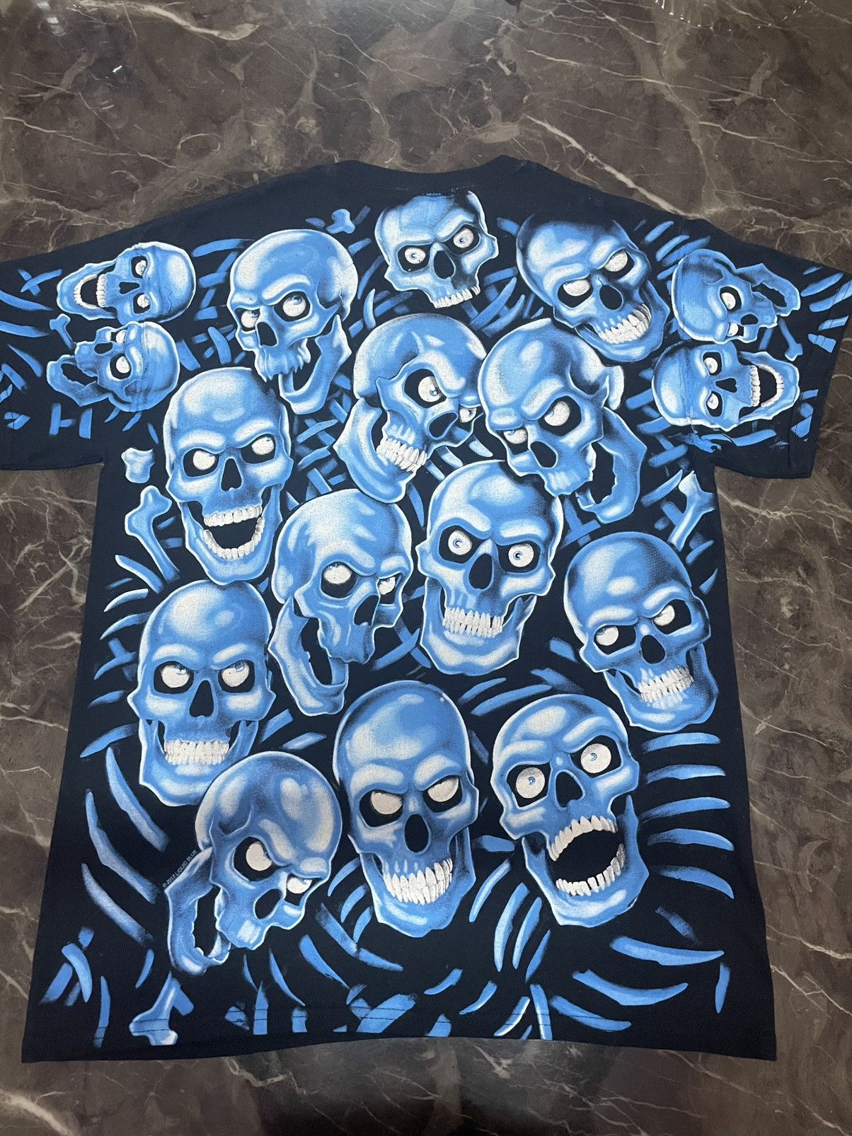 LIQUID BLUE SKULL