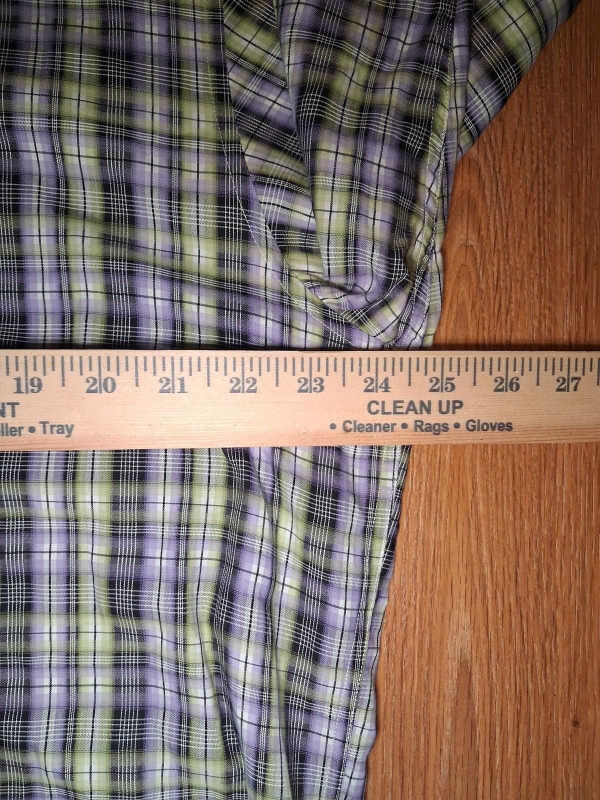 Robert Graham Robert Graham Shirt XL Multicolor Plaid Cotton Flip Cuff Size US XL / EU 56 / 4 - 9 Thumbnail