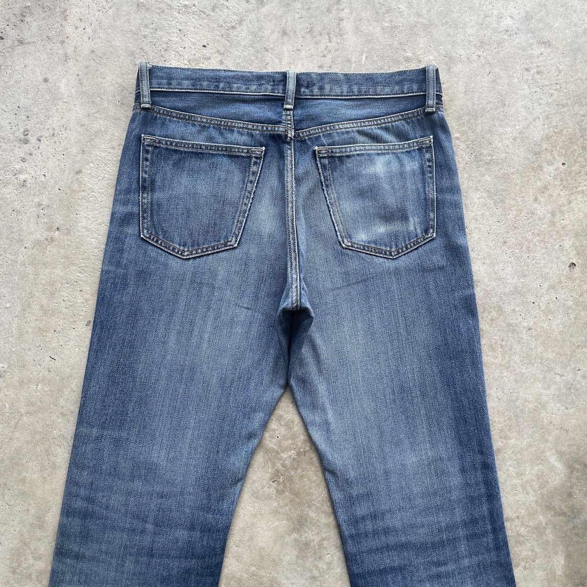 Japanese Brand W33 Vintage Japanese Distressed Jeans Faded Denim Pants Size US 33 - 8 Thumbnail