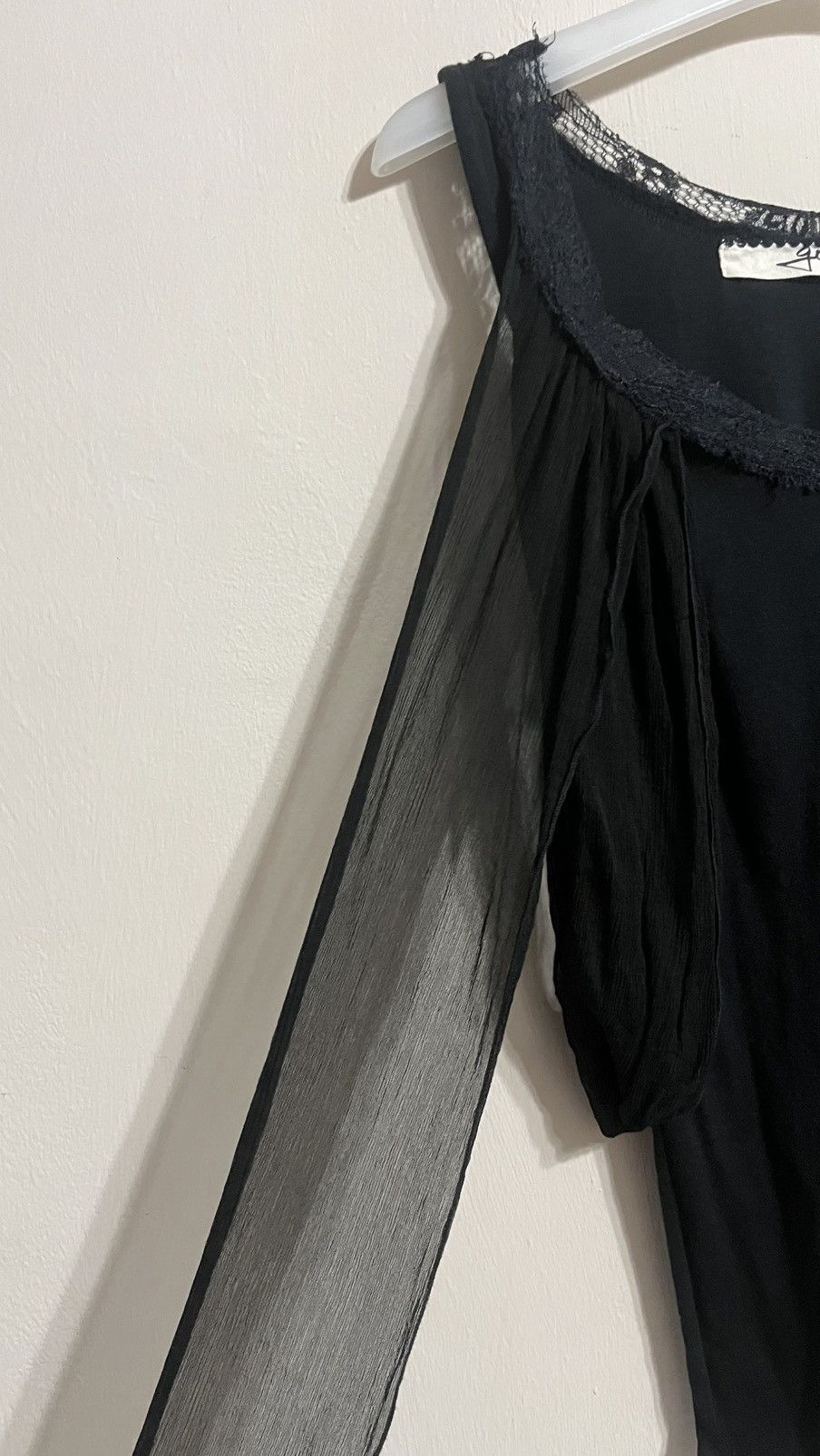 gomme Vintage Gomme Yohji Yamamoto Tank top with silk wings Size S / US 4 / IT 40 - 3 Thumbnail