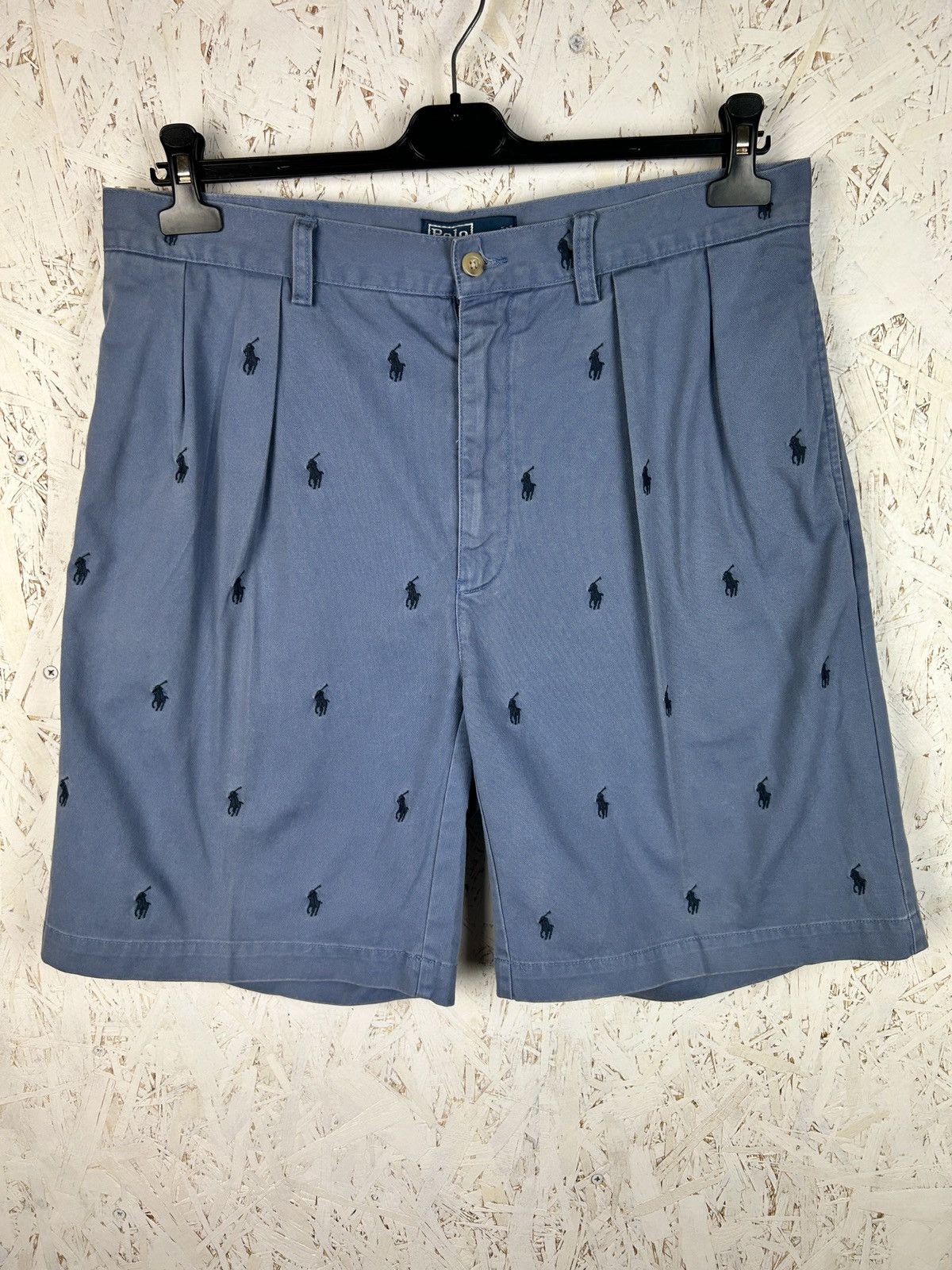 Polo Ralph Lauren Vintage Polo By Ralph Lauren Pony Tyler Shorts Blue 36 Size US 36 / EU 52 - 1 Thumbnail