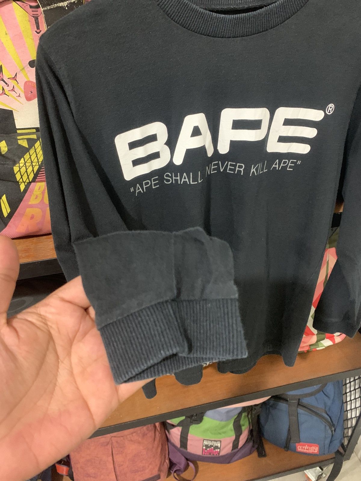 Bape long sleeves BAPE japan Size US S / EU 44-46 / 1 - 3 Thumbnail